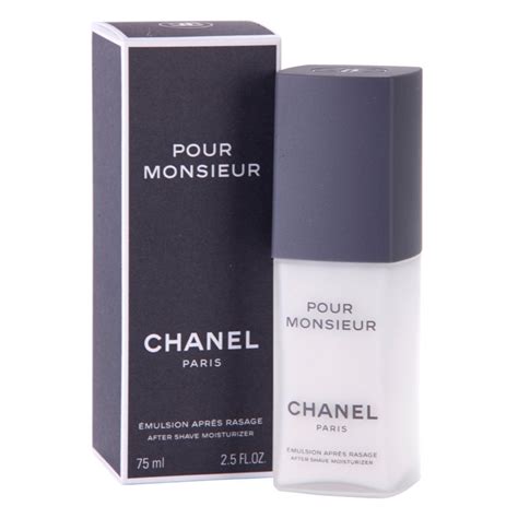 chanel pour monsieur after shave emulsion|chanel pour monsieur price.